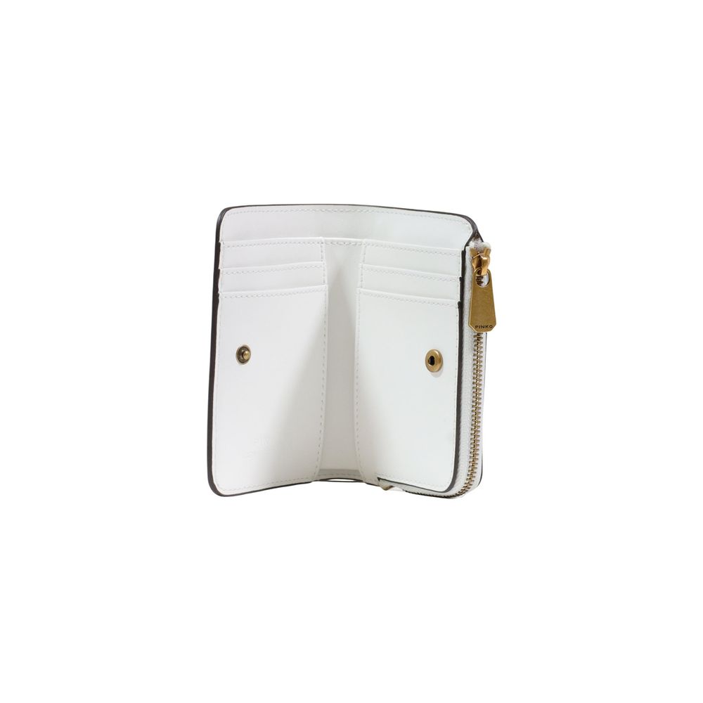 White Leather Wallet