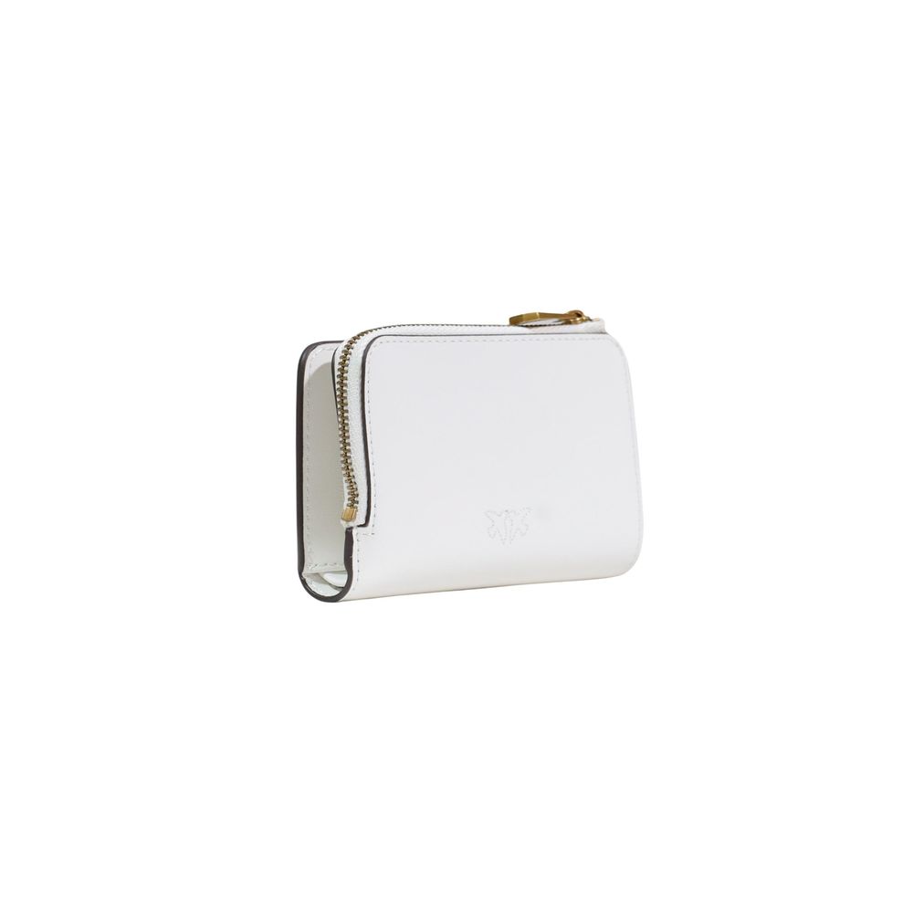 White Leather Wallet