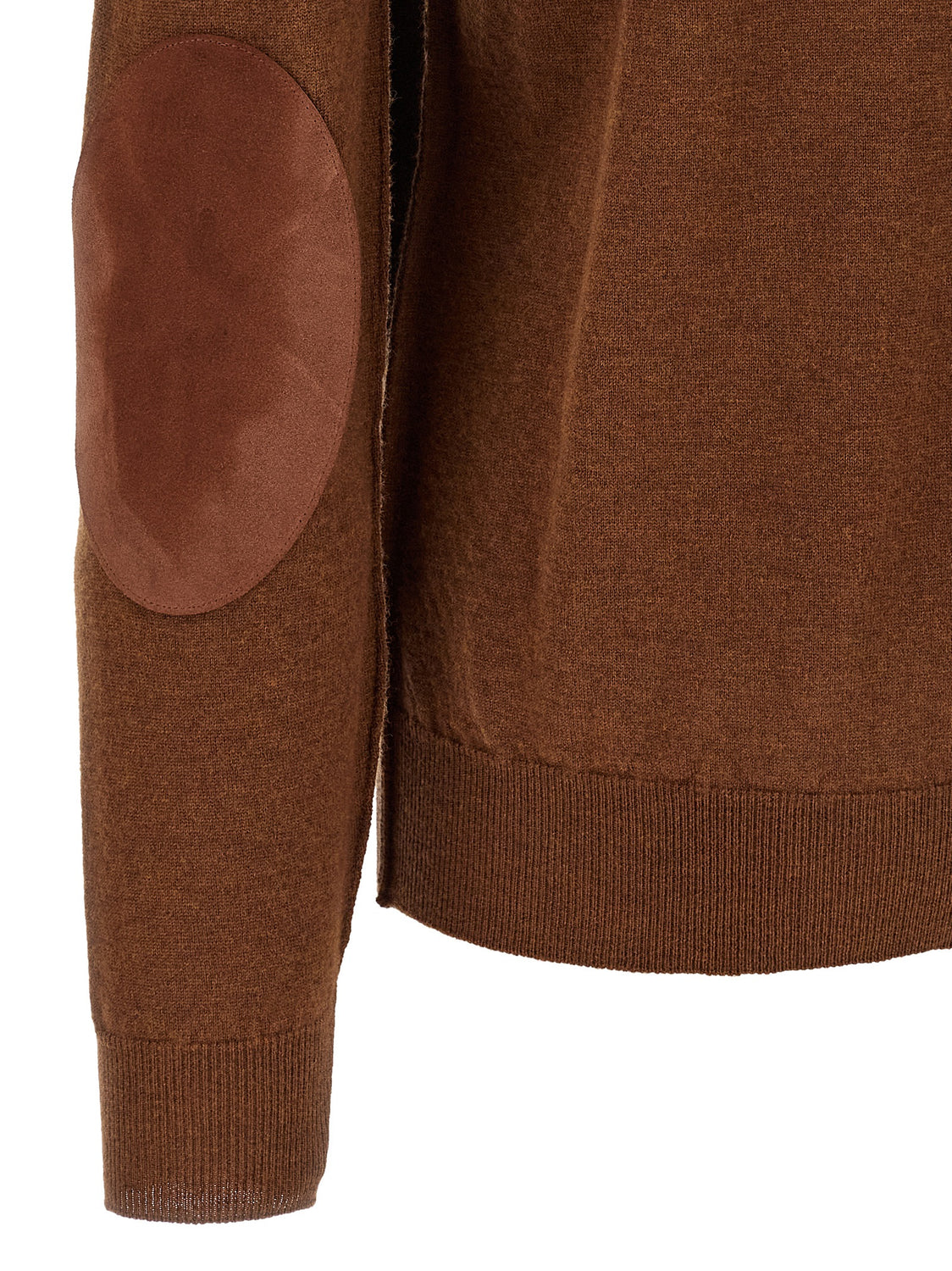Brown Wool Cardigan