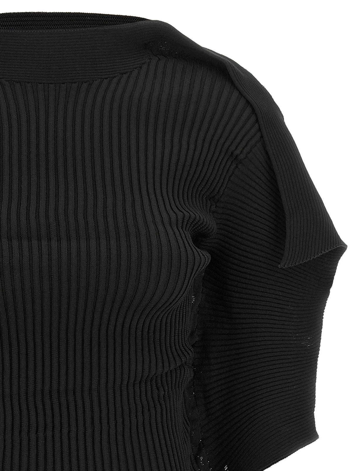 Black Polyester T-Shirt