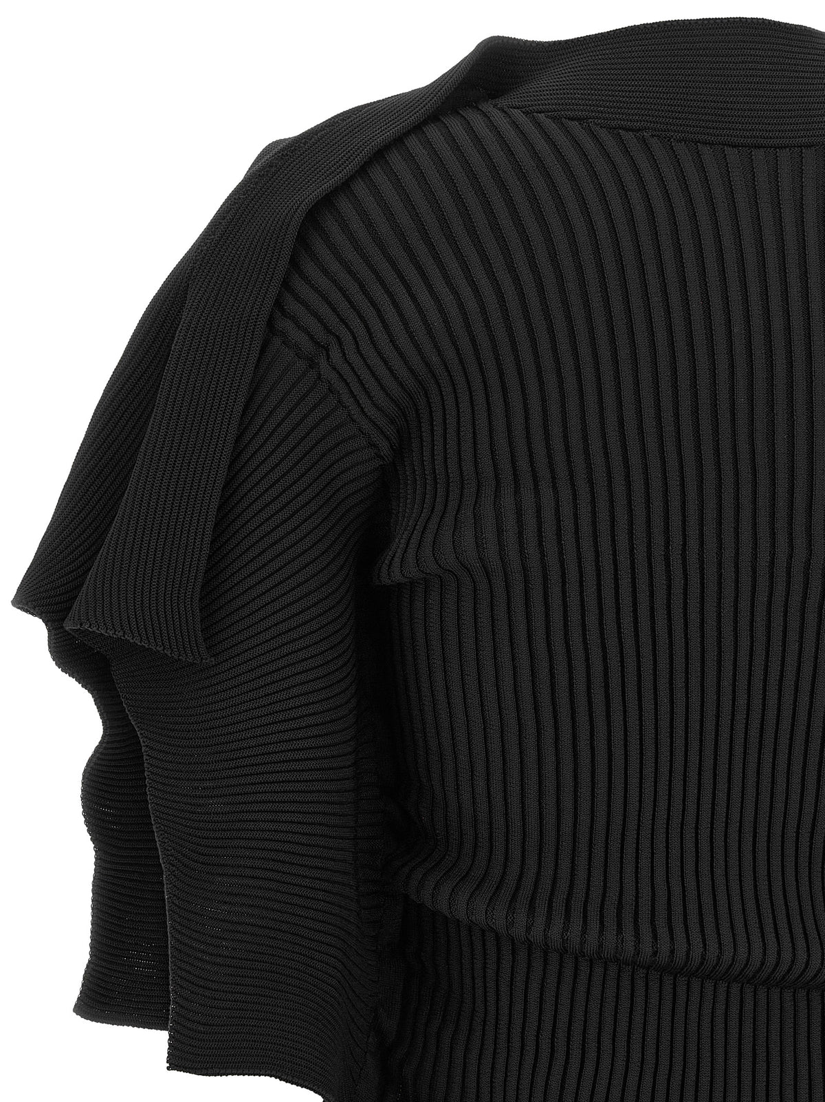 Black Polyester T-Shirt