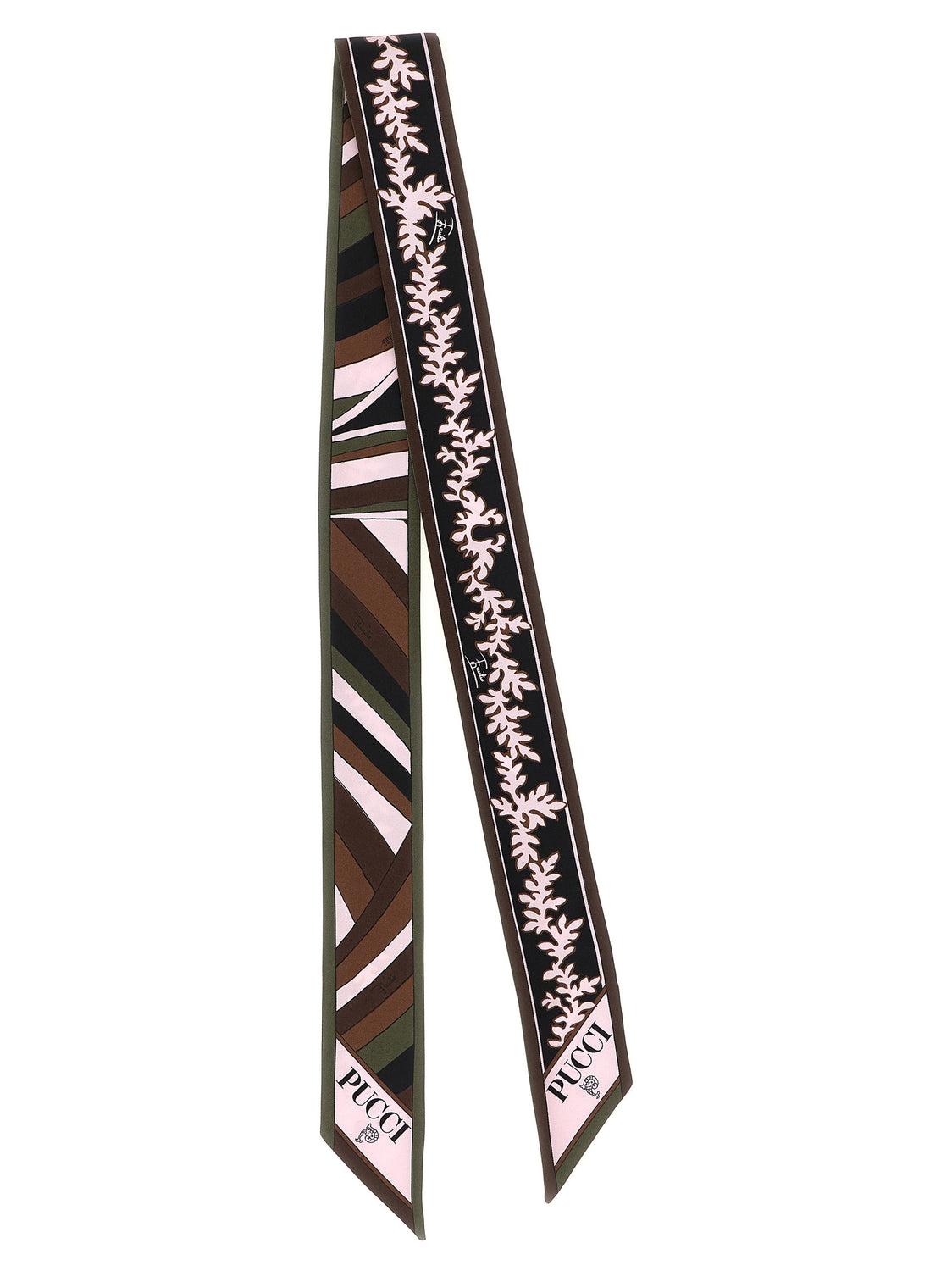 Multicolor Silk Foulard