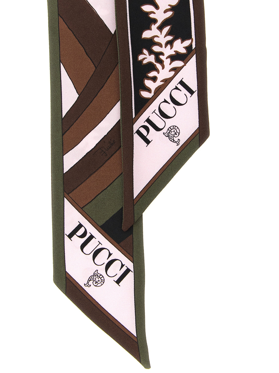 Multicolor Silk Foulard