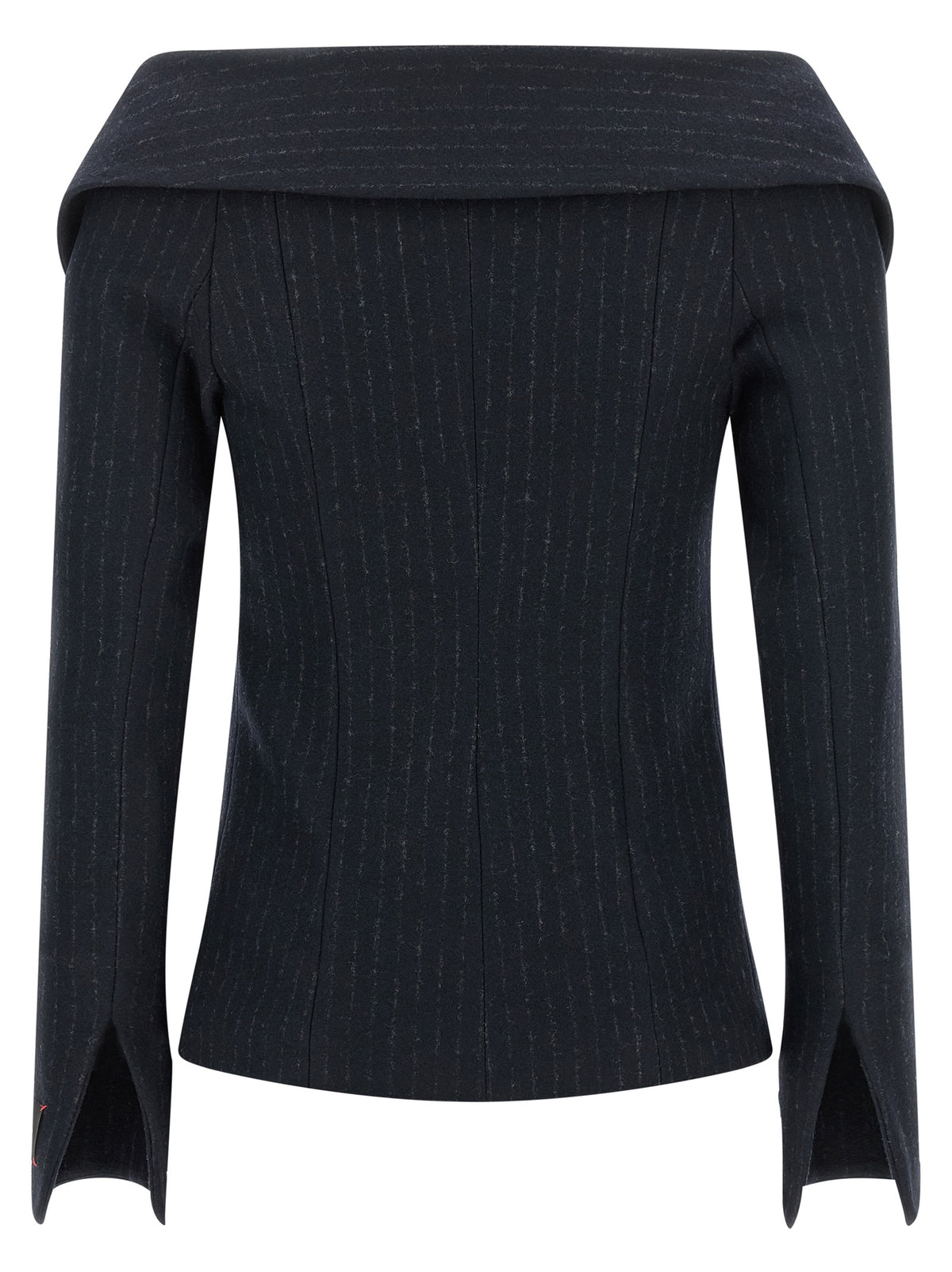 Blue Polyester Blazer