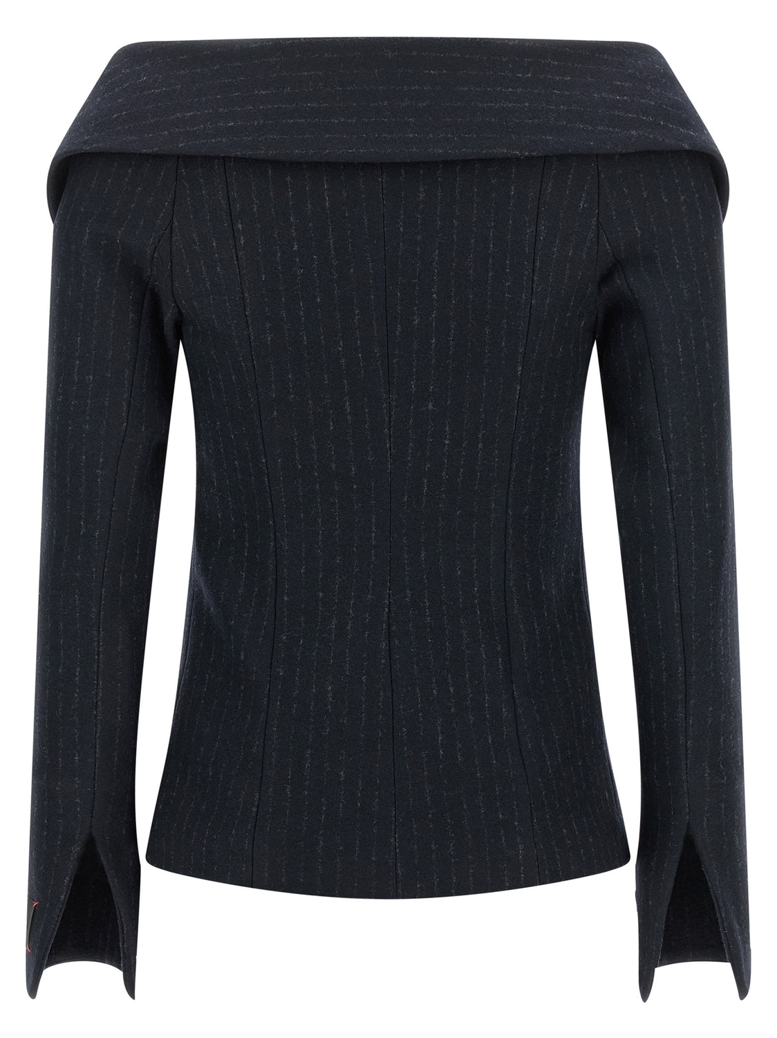 Blue Polyester Blazer