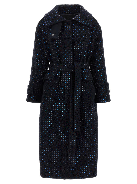 Blue Wool Coat