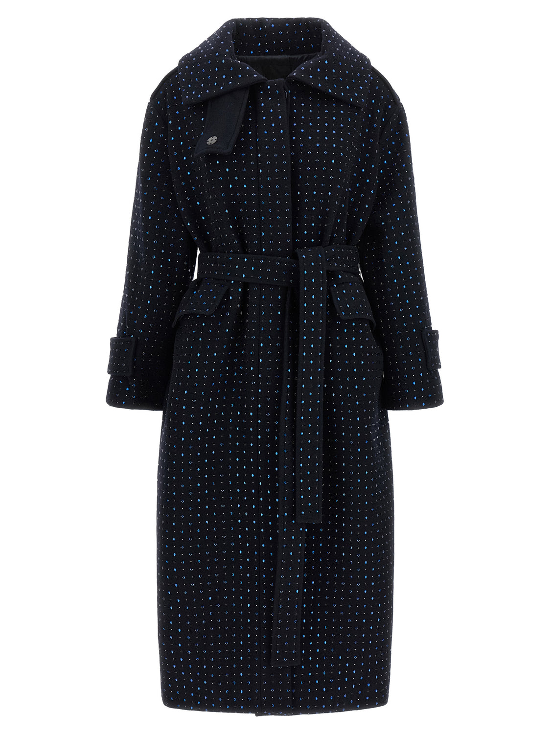 Blue Wool Coat