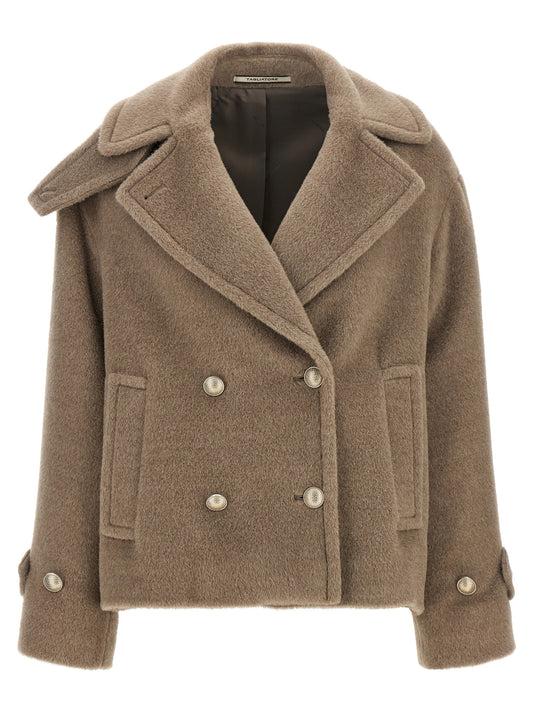 Beige Wool Coat