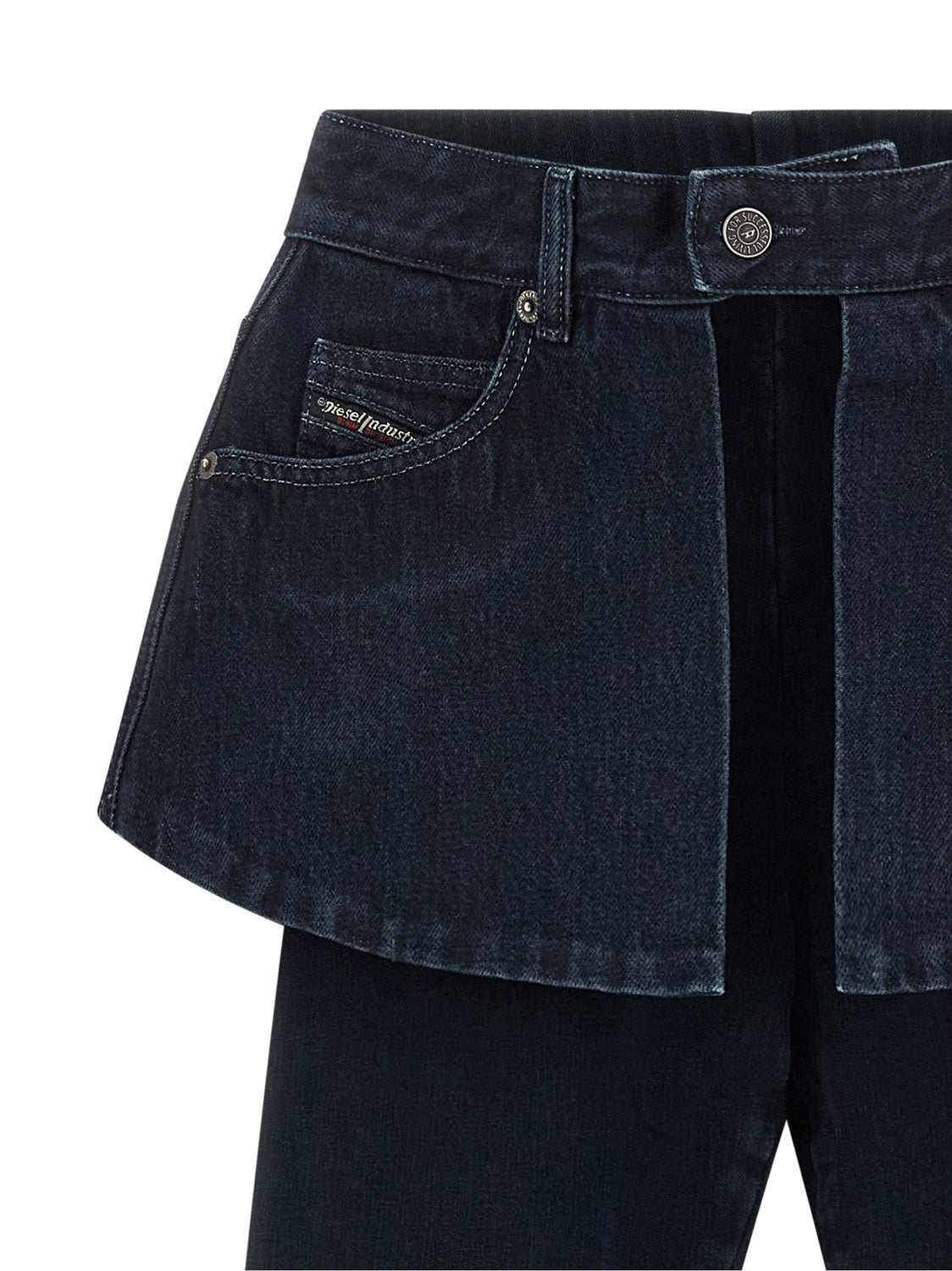 Blue Cotton Skinny Jeans