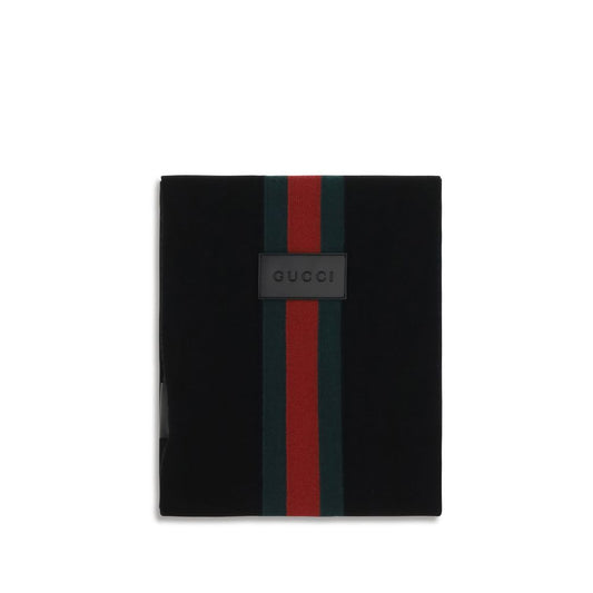 Black Wool Oves Aries Scarf