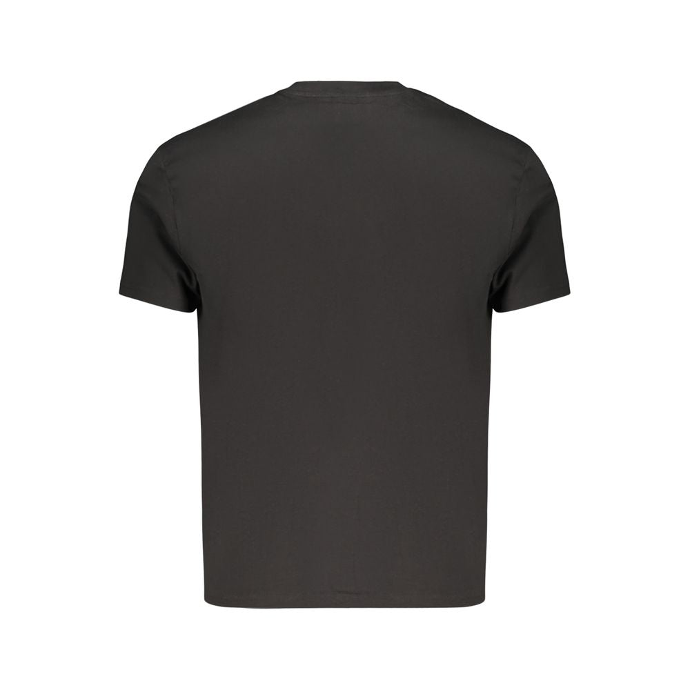 Black Cotton T-Shirt