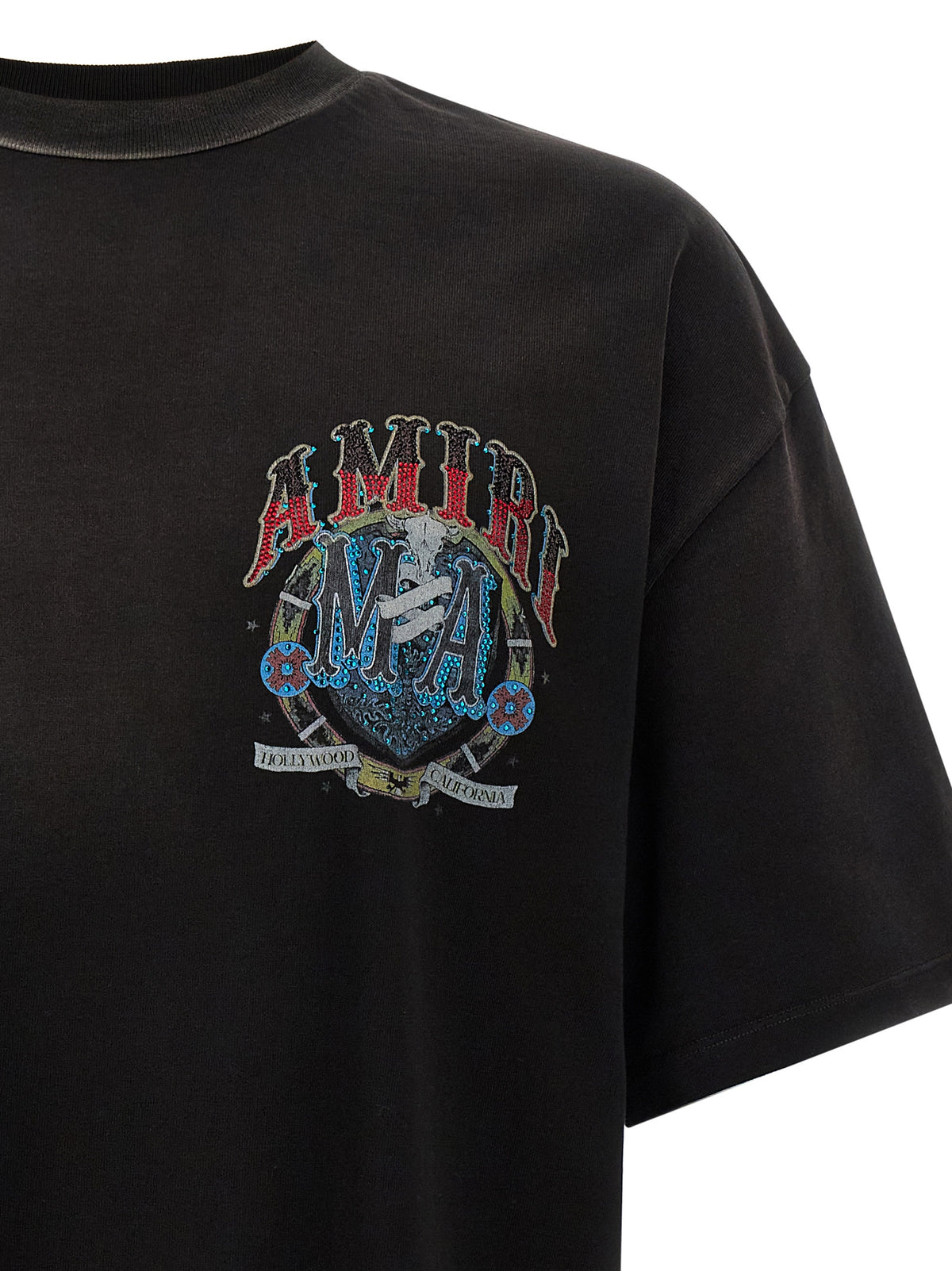 Black Cotton T-Shirt