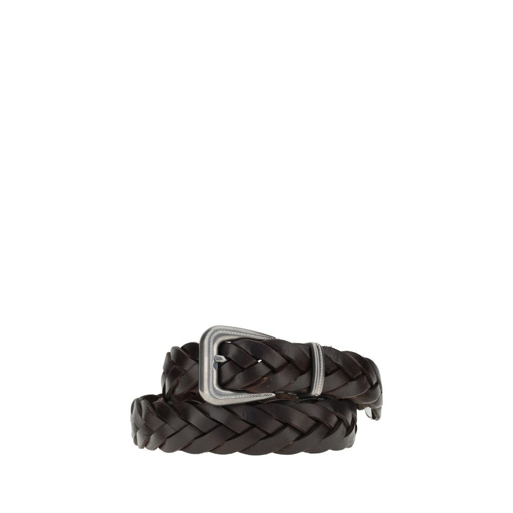 Brown Calf Leather Bos Taurus Belt