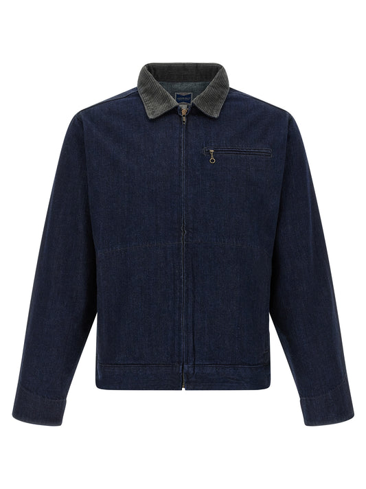 Blue Cotton Denim Jacket