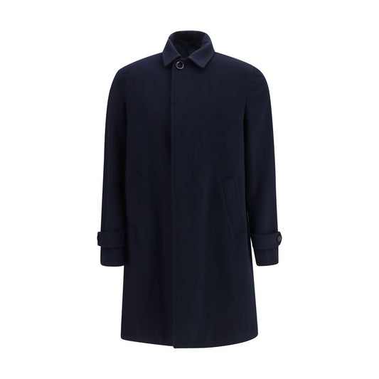 Blue Cashmere Coat