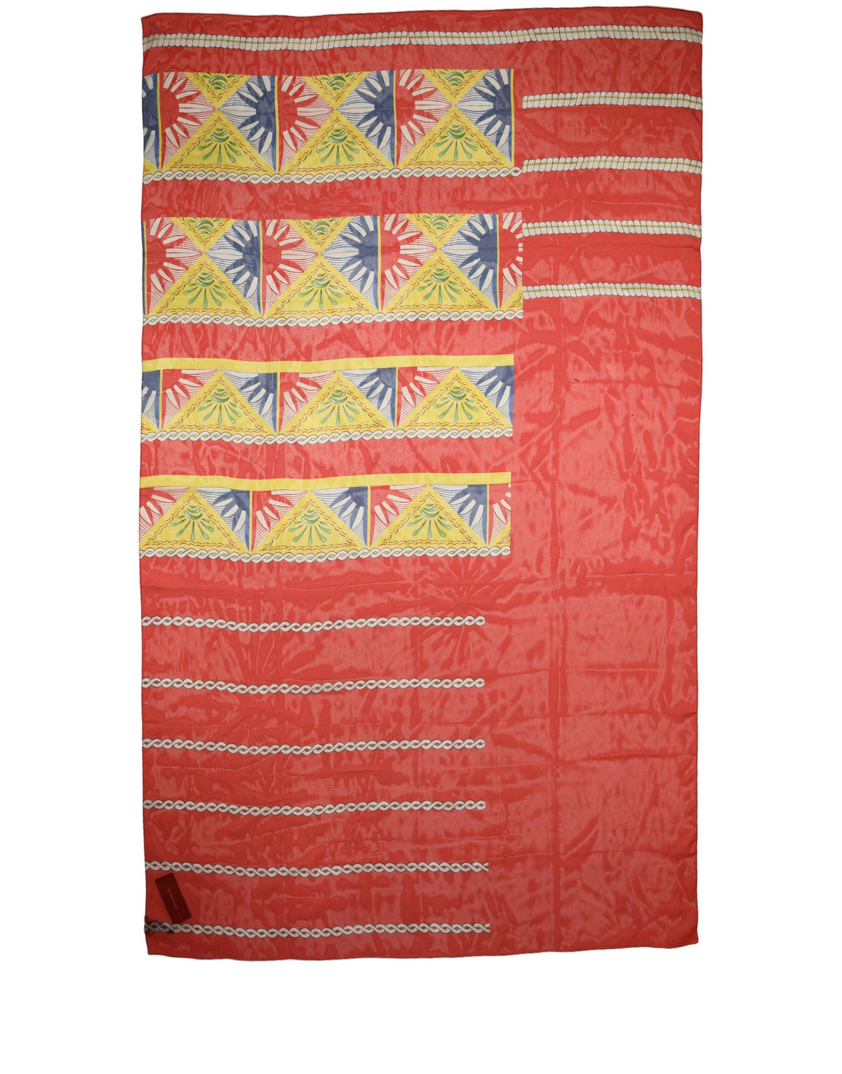 Multicolor Silk Printed Shawl Stole Scarf