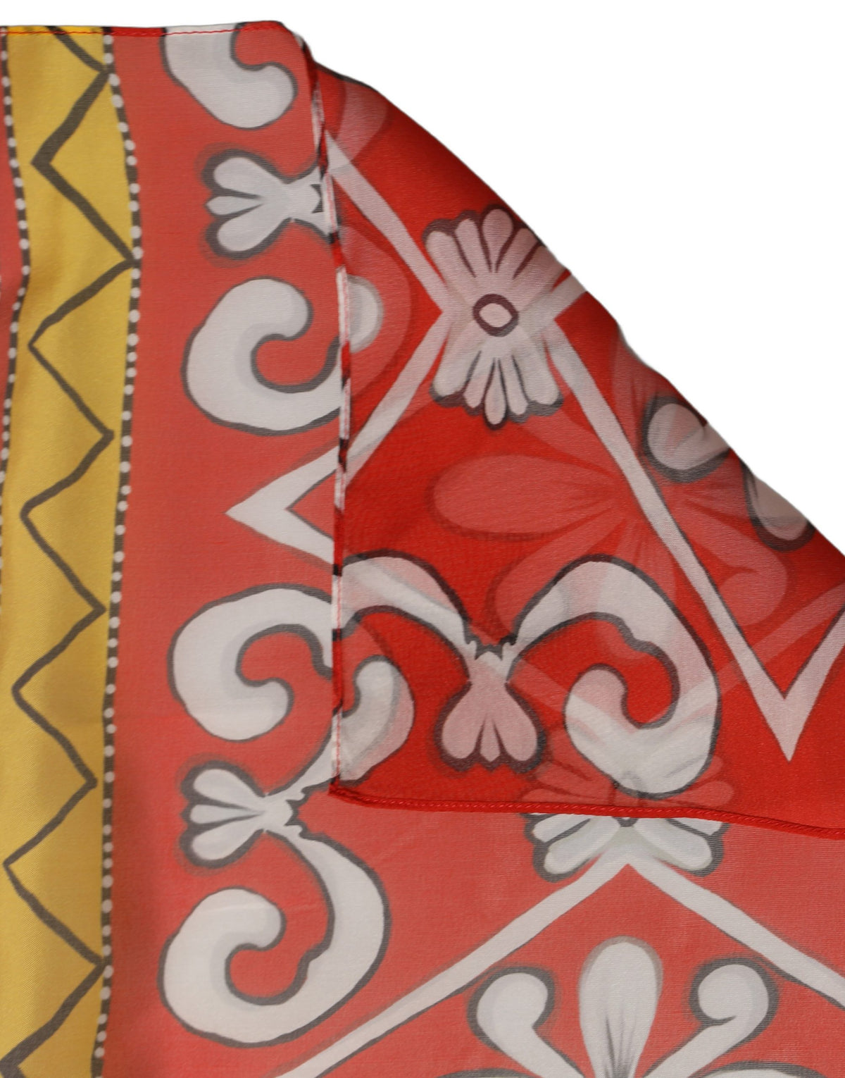 Multicolor Silk Printed Shawl Stole Scarf