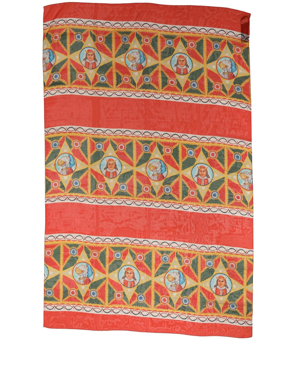 Multicolor Silk Printed Shawl Stole Scarf