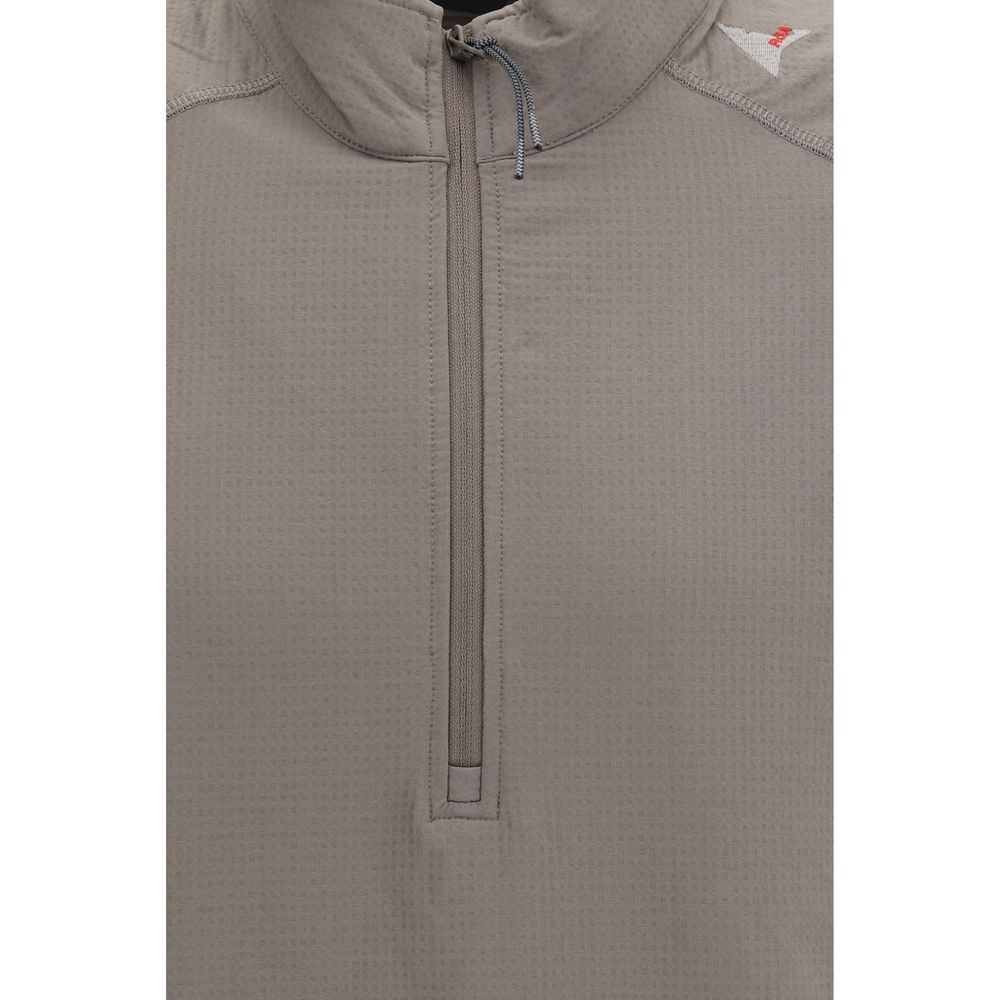 Bicolor Nylon Sweatshirt