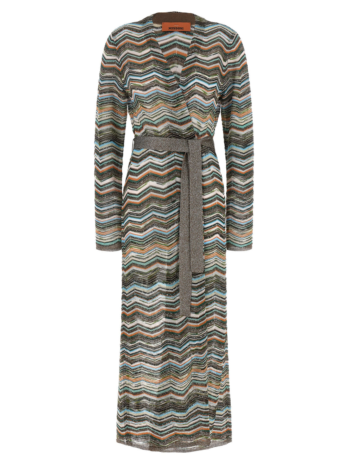 Multicolor Viscose Cardigan