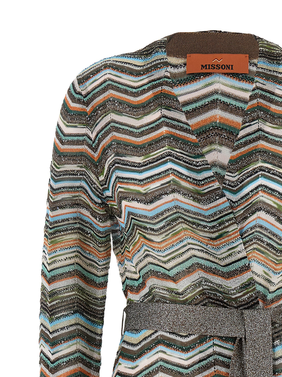 Multicolor Viscose Cardigan