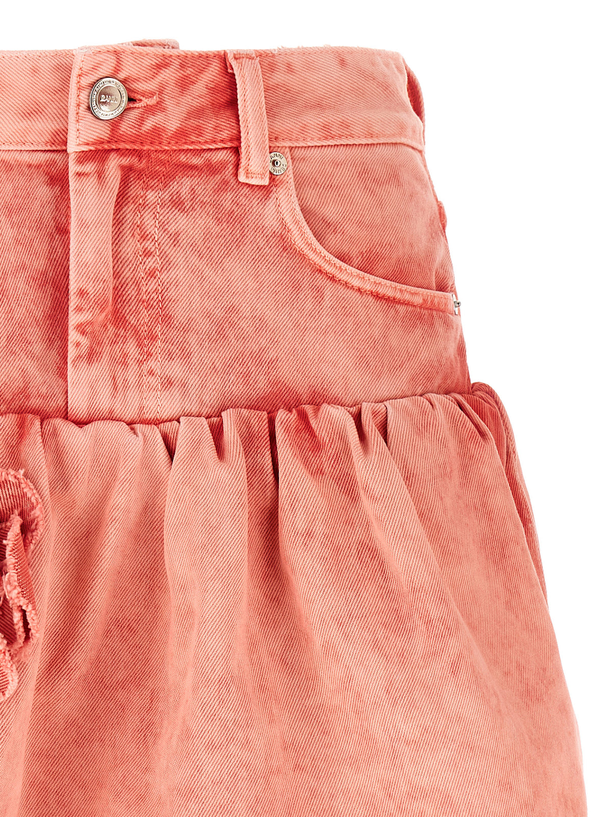 Multicolor Organic Cotton Long Skirt