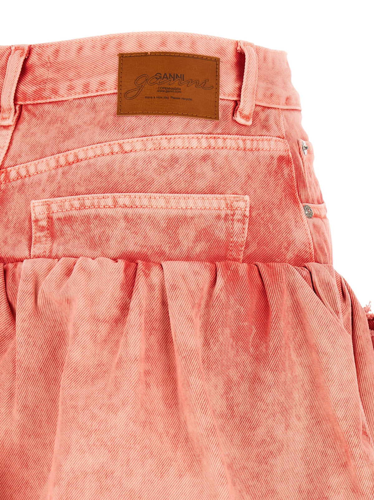 Multicolor Organic Cotton Long Skirt