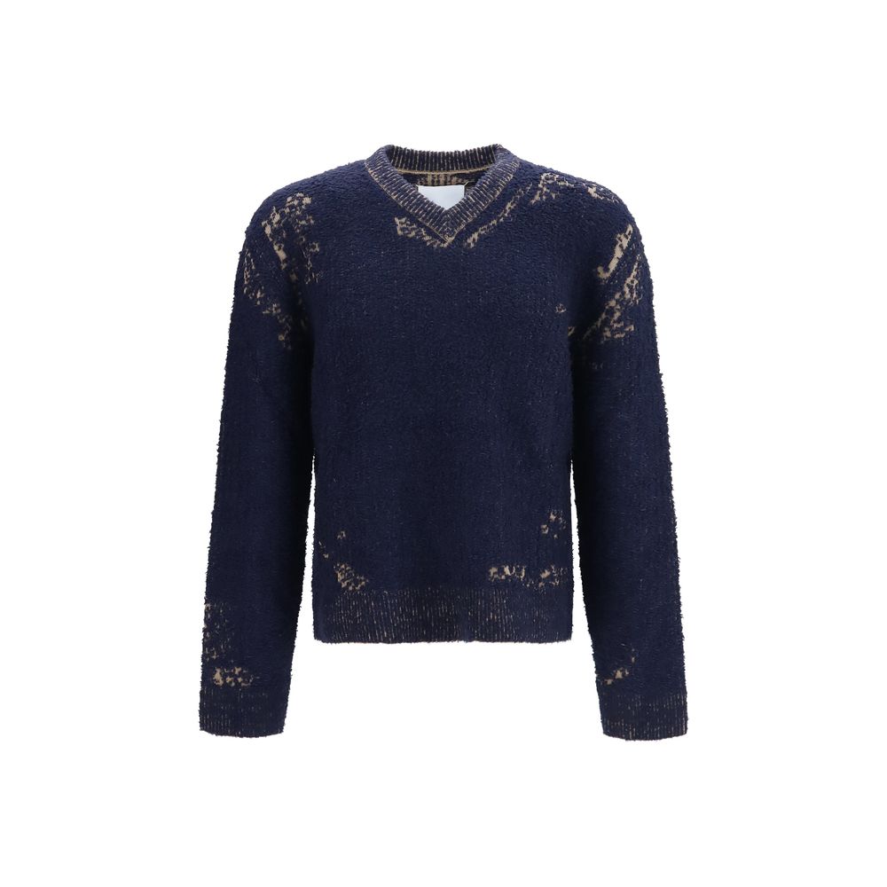 Blue Cotton Sweatshirt