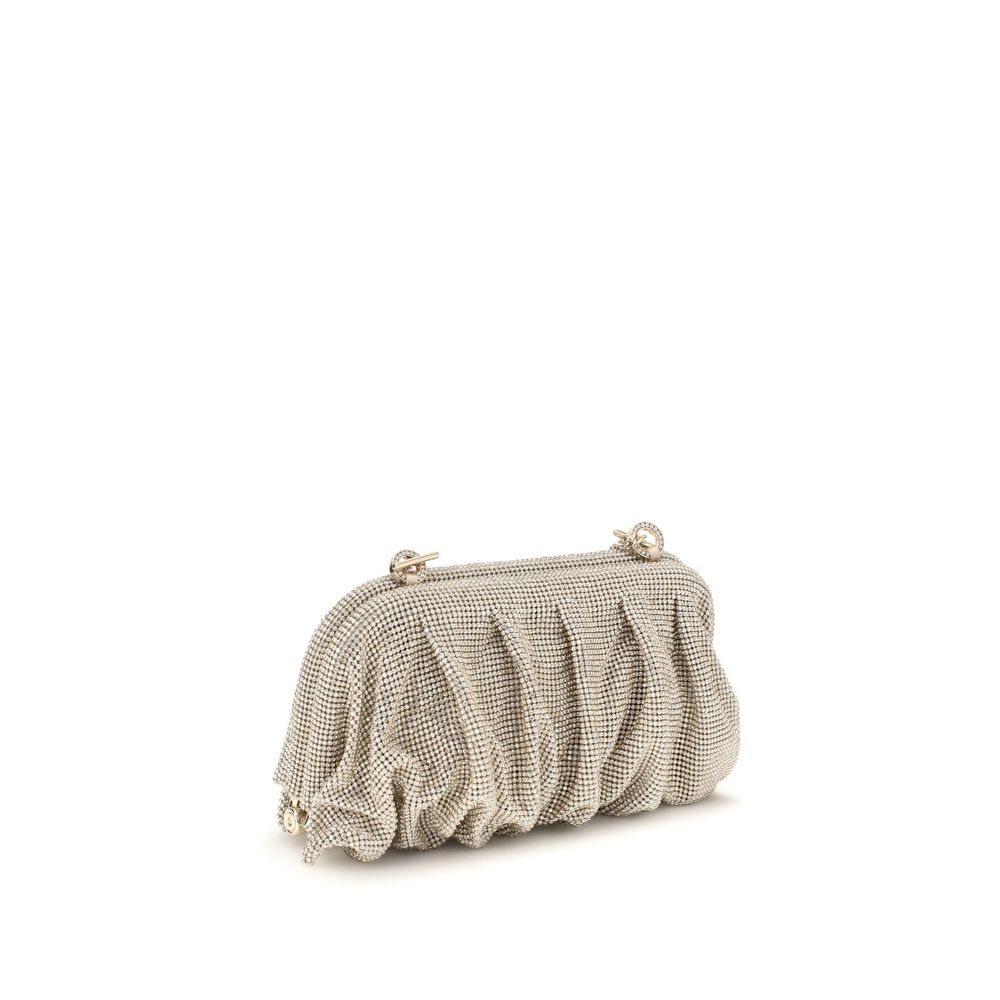 Silver Aluminum Clutch Bag