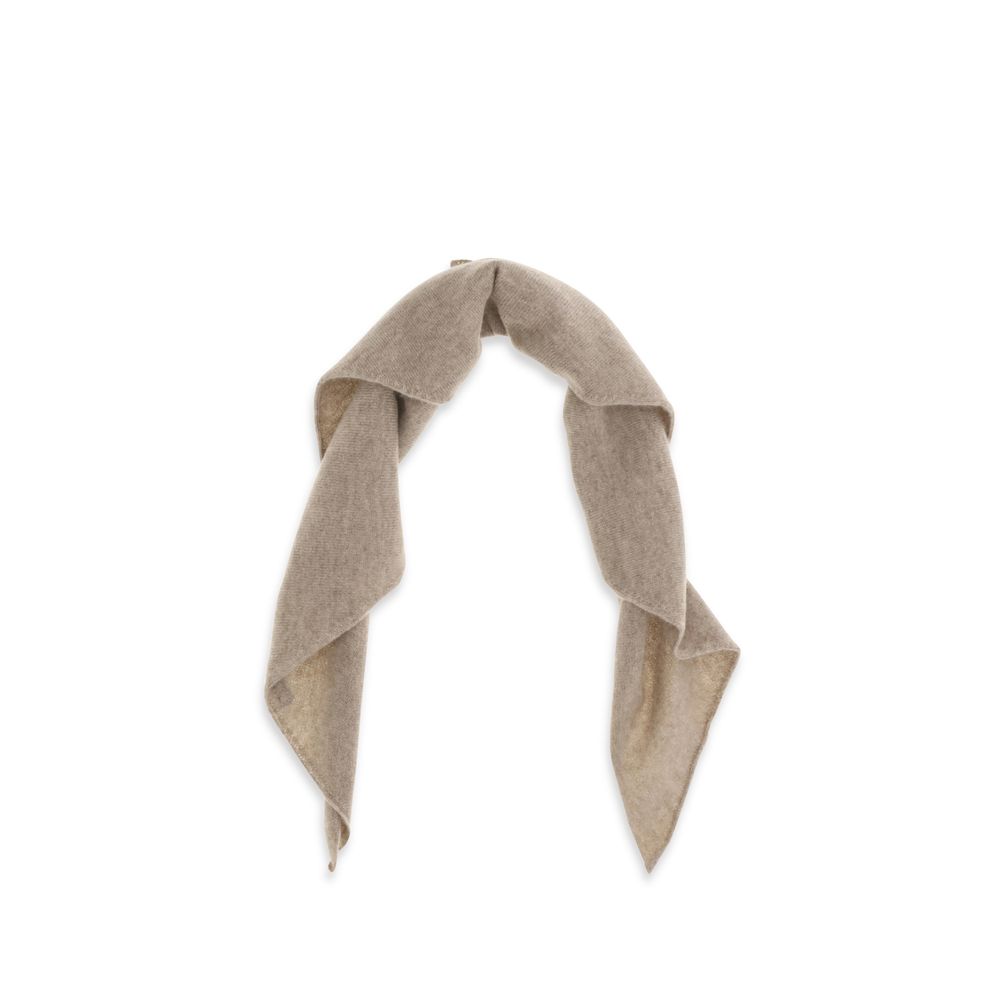 Beige Cashmere Foulard