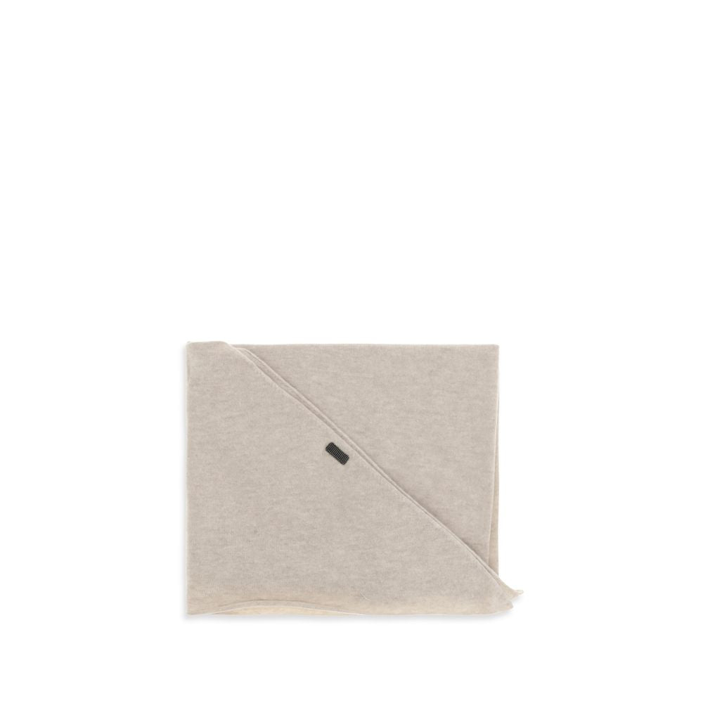 Beige Cashmere Foulard