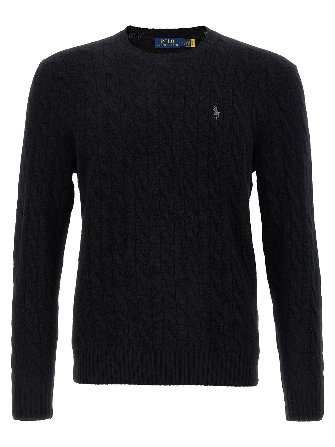 Black Wool Cardigan