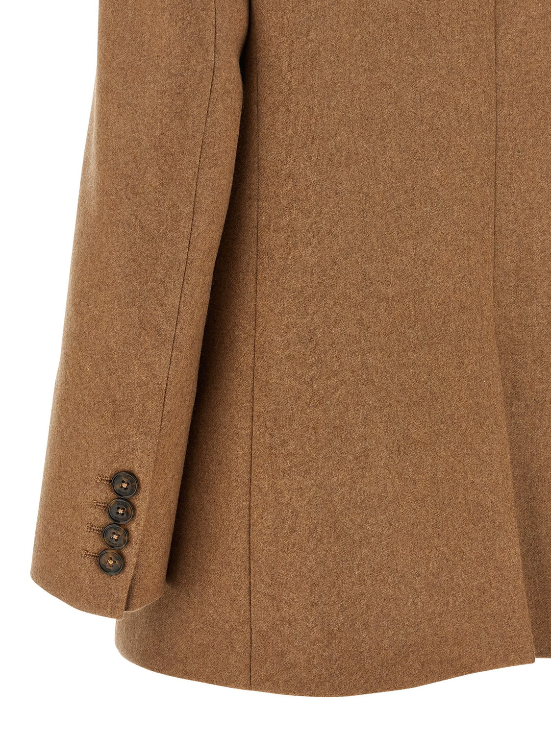 Beige Virgin Wool Blazer