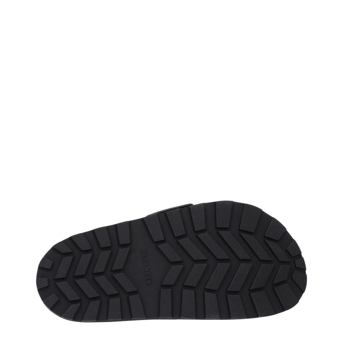 Black Leather Slippers