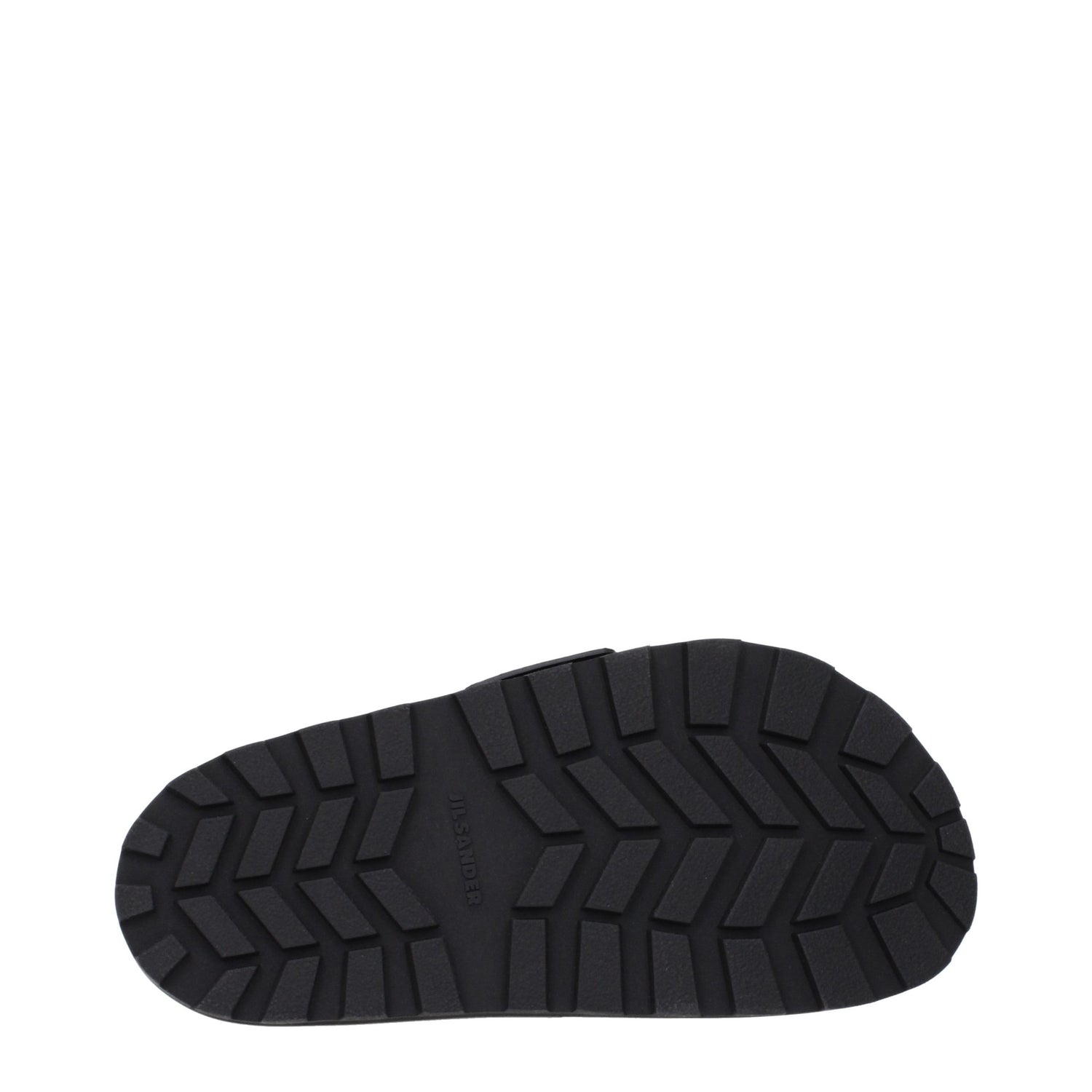 Black Leather Slippers