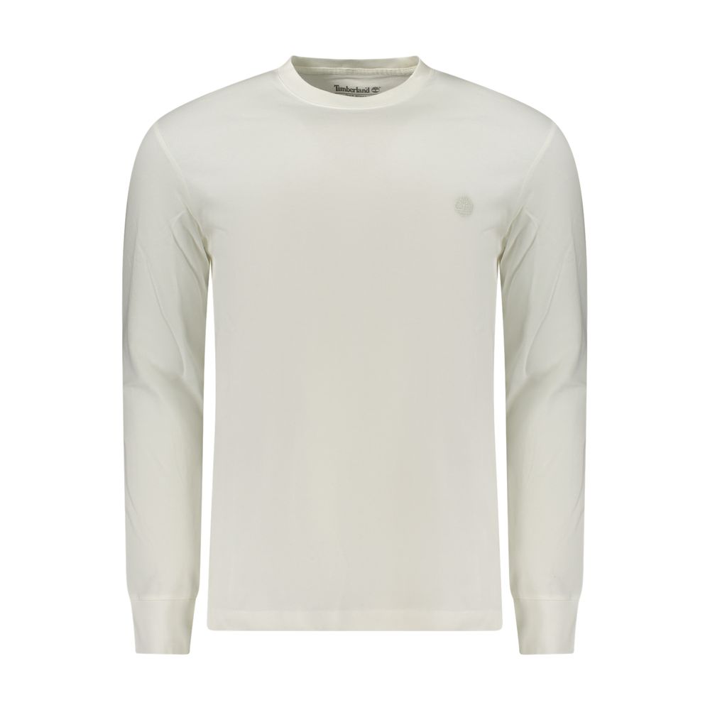 White Cotton Men's T-Shirt
