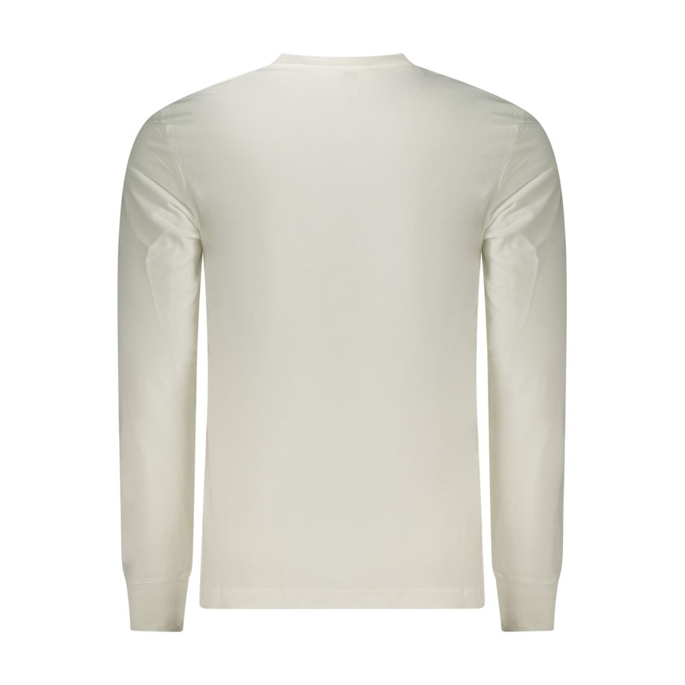 White Cotton Men's T-Shirt
