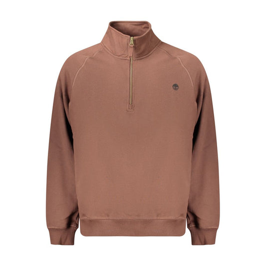 Brown Cotton Men's Sweatshirt