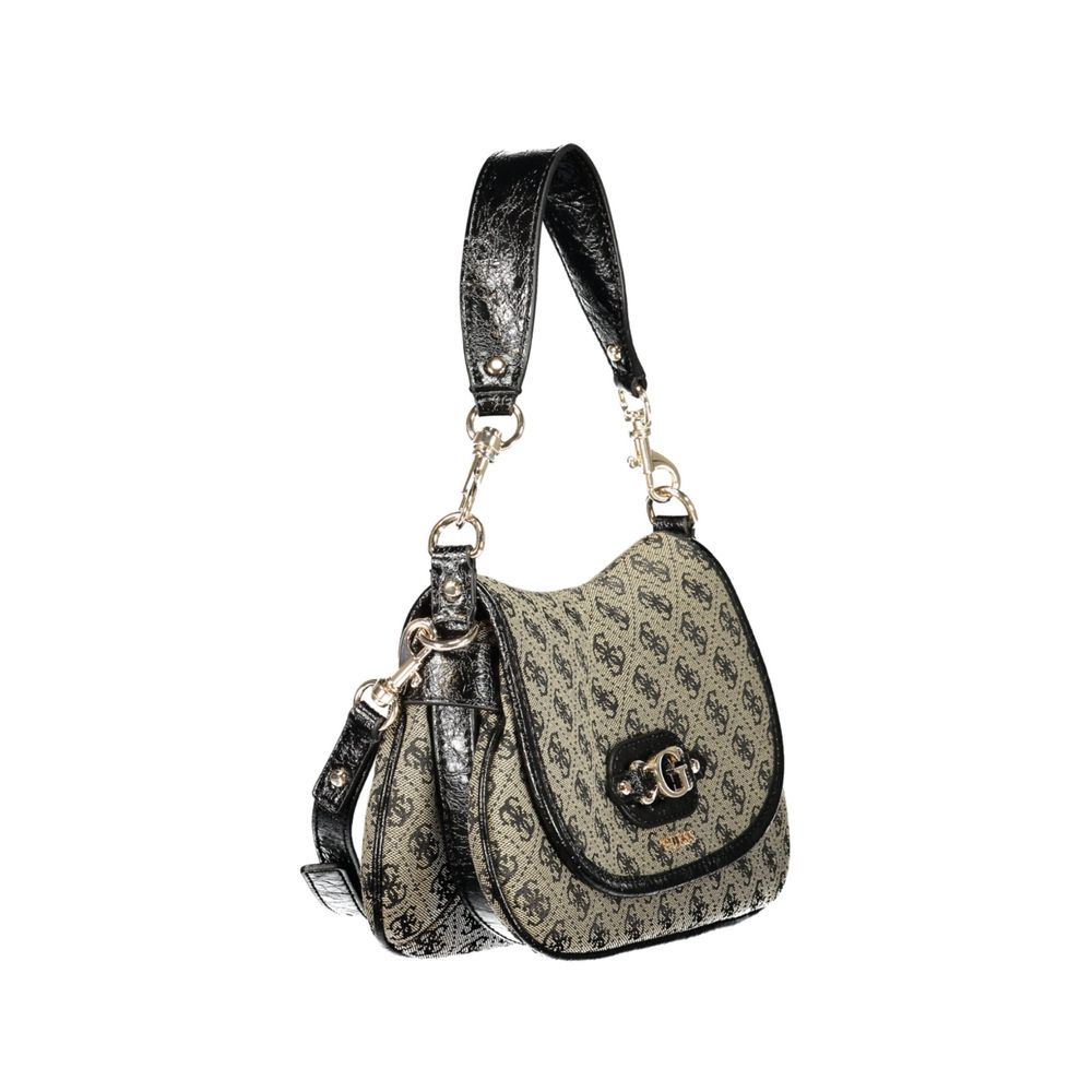Nero Polyester Womens Bag With Adjustable And Removable Strap