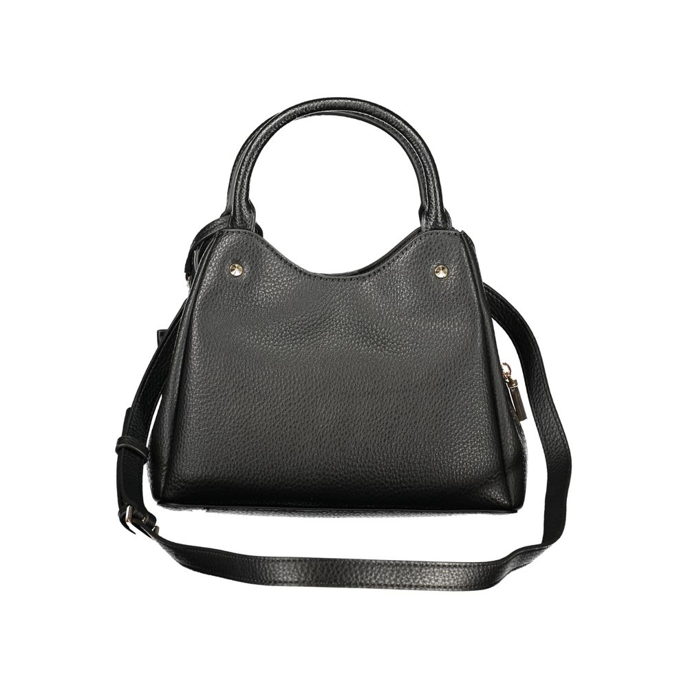 Black Polyurethane Women's Bag