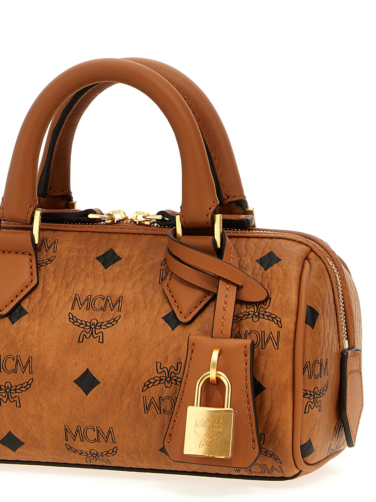 Brown Polyethylene Handbag