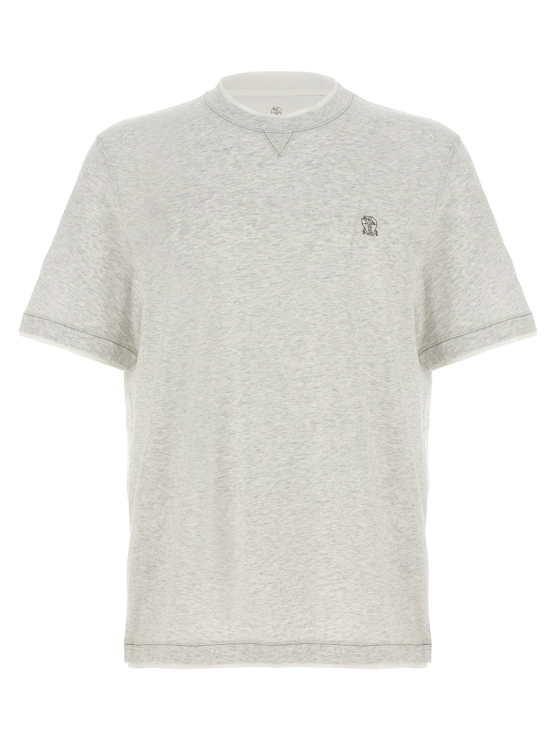 Gray Cotton T-Shirt