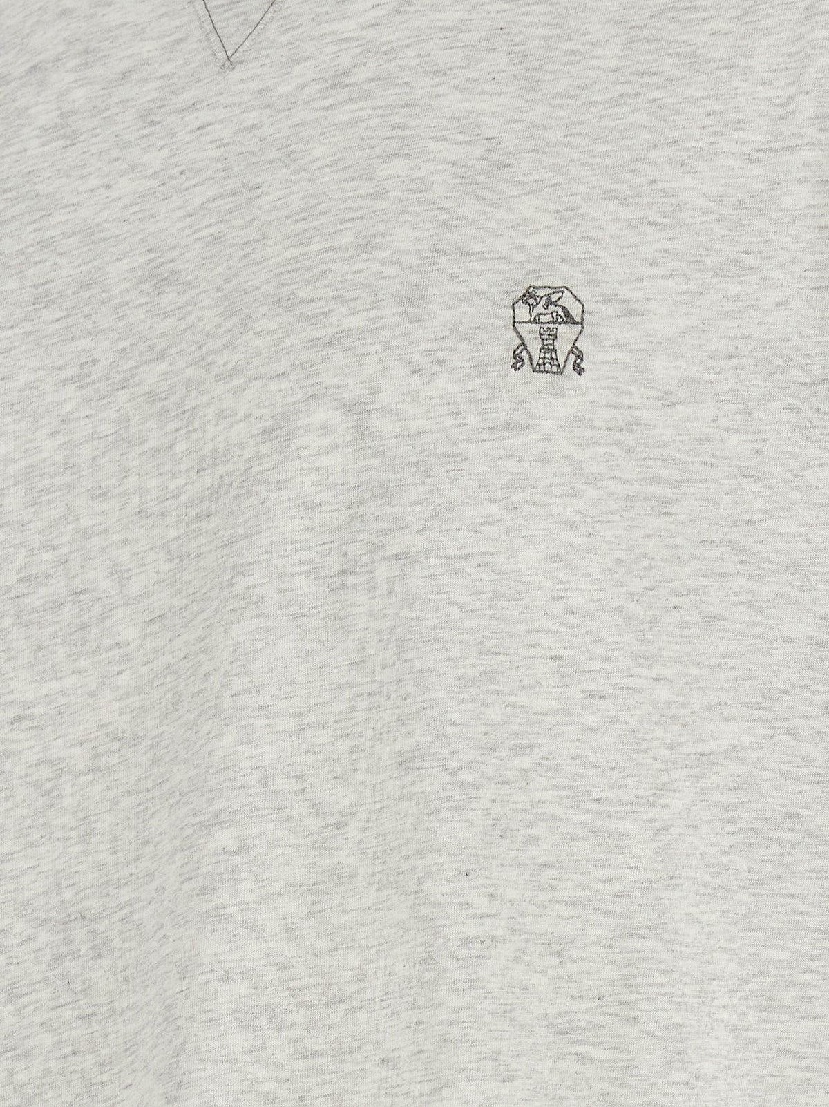 Gray Cotton T-Shirt