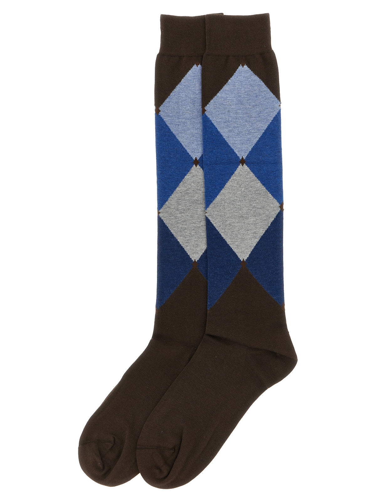 Brown Cotton Socks
