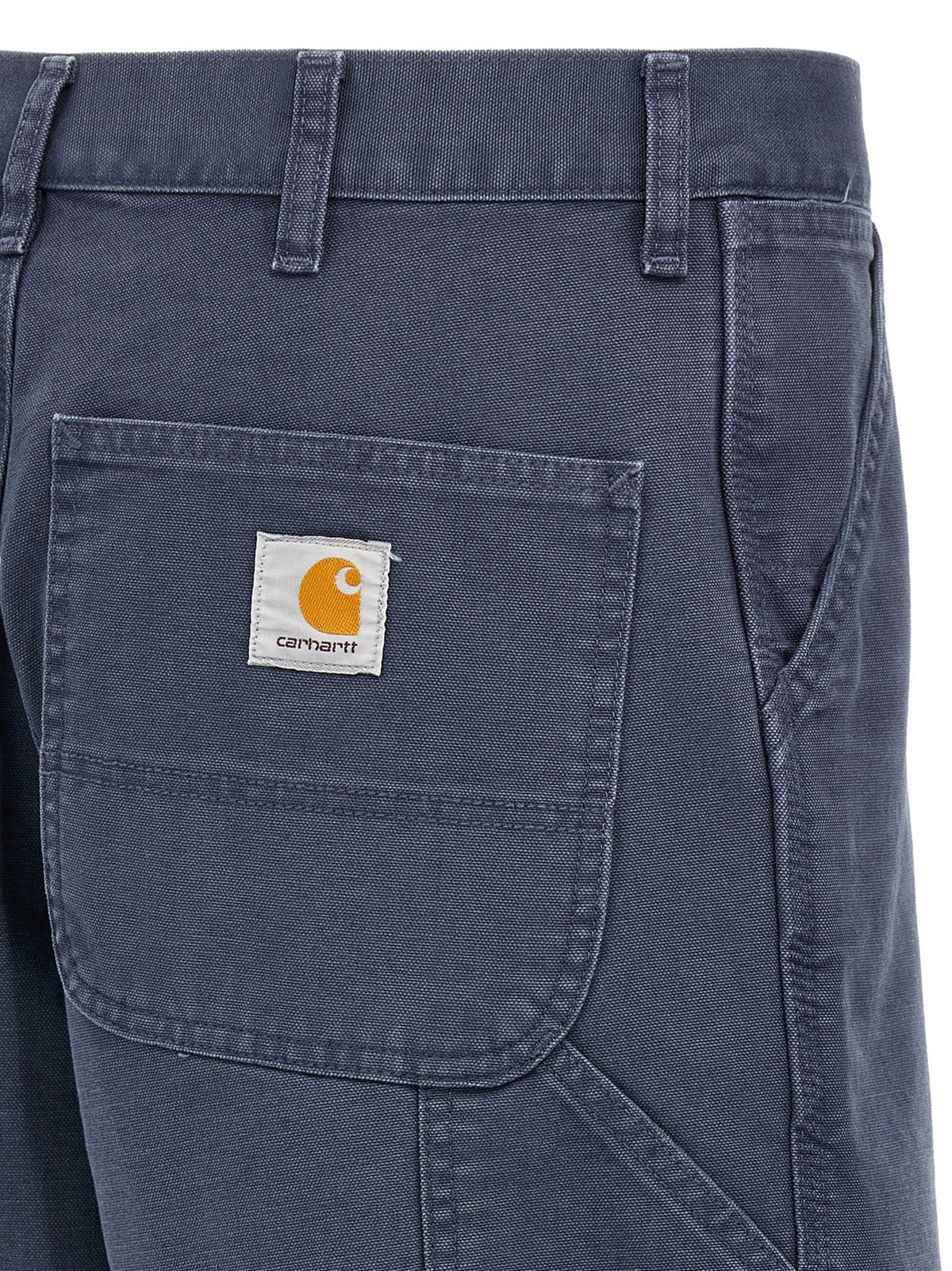 Blue Organic Cotton Bermuda Shorts