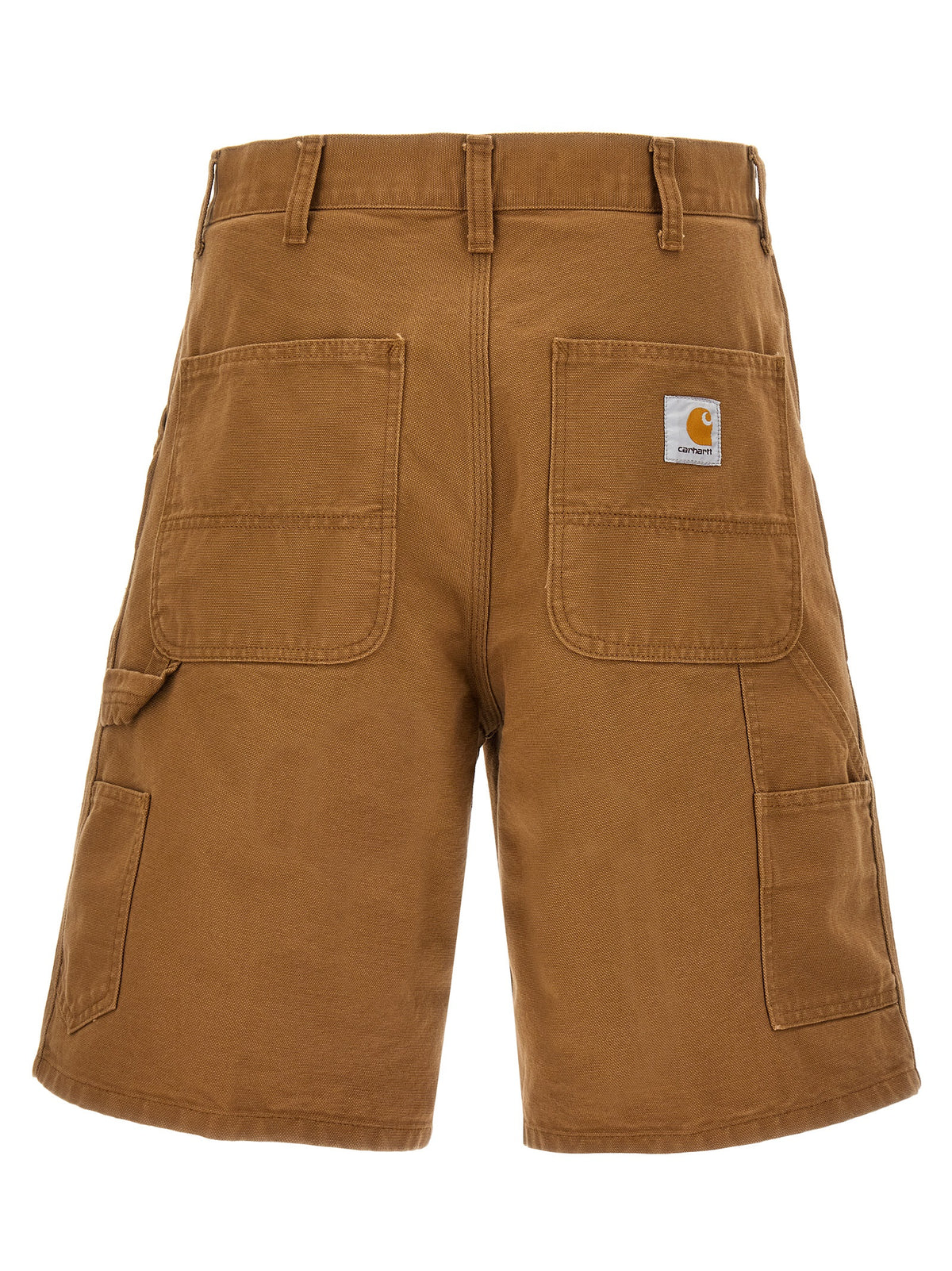 Brown Organic Cotton Bermuda Shorts