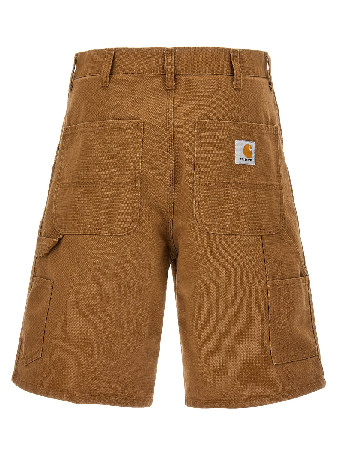 Brown Organic Cotton Bermuda Shorts