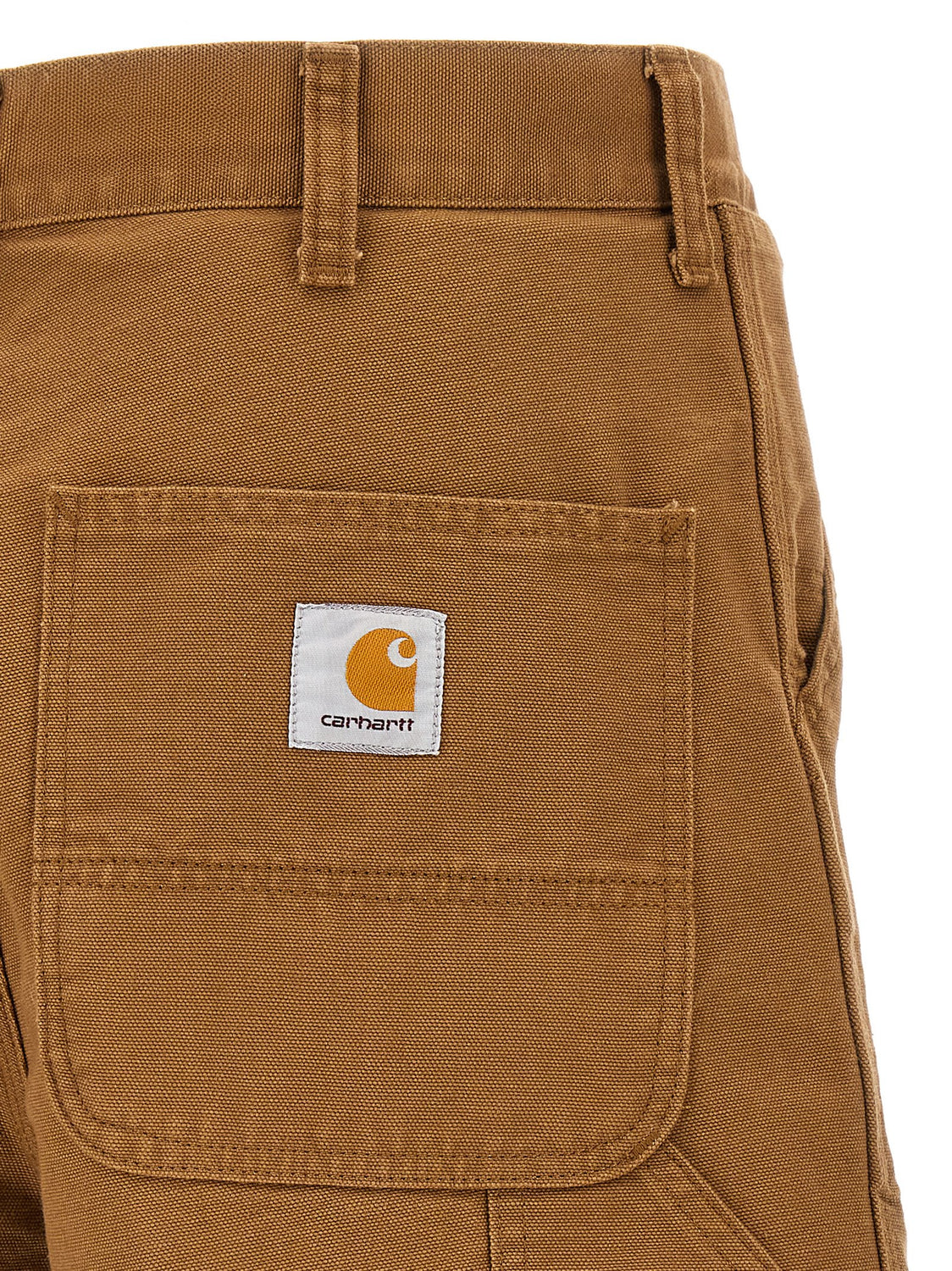 Brown Organic Cotton Bermuda Shorts
