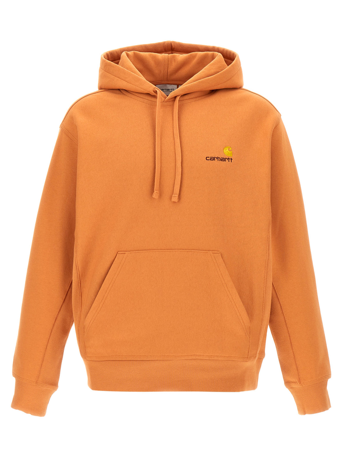 Orange Cotton Sweatshirt