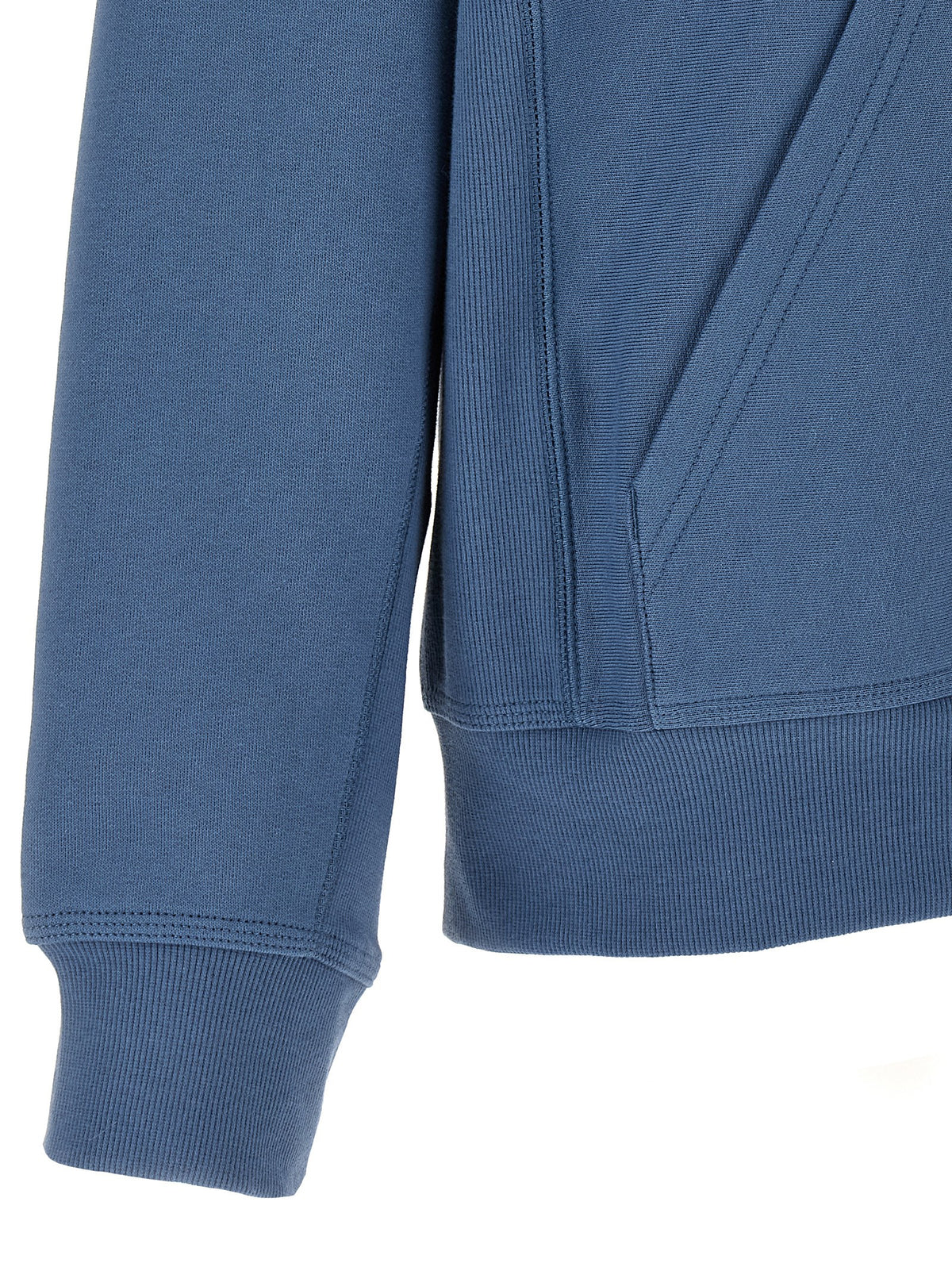 Blue Cotton Sweatshirt